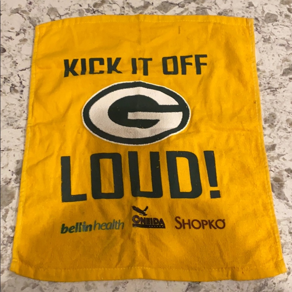 Green Bay Packers towel